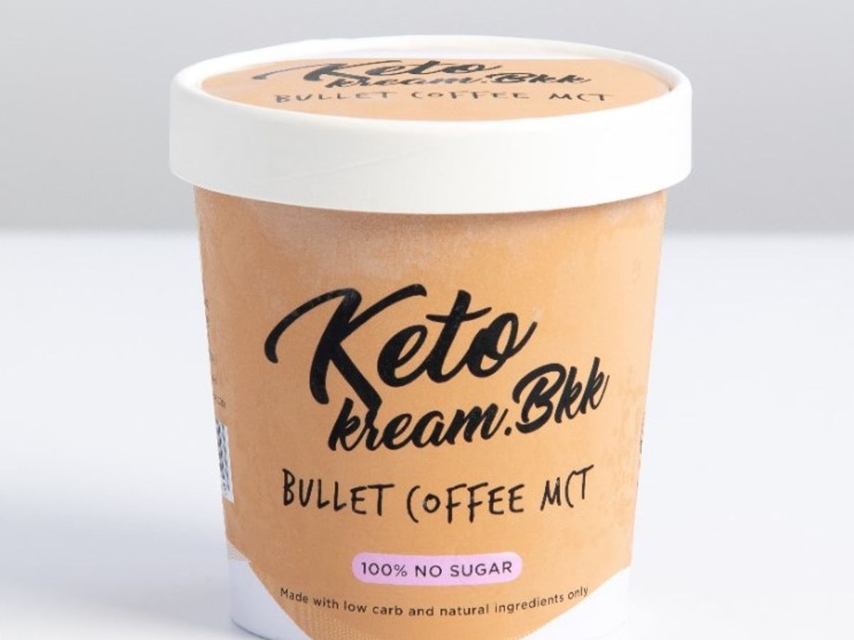 Keto matcha ice cream - ketoconnectcafe