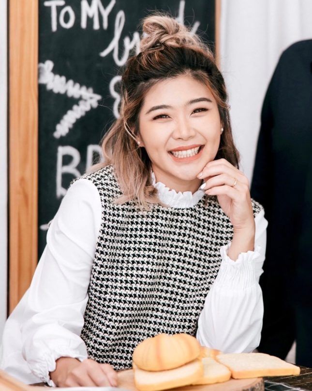 Thai vegan influencer