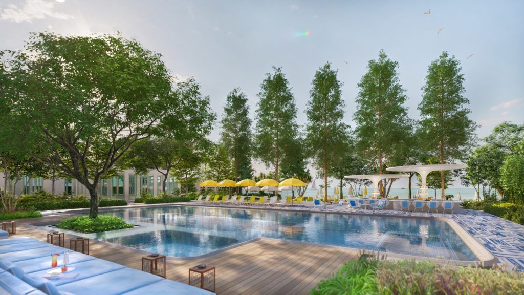 pool at the standard hua hin