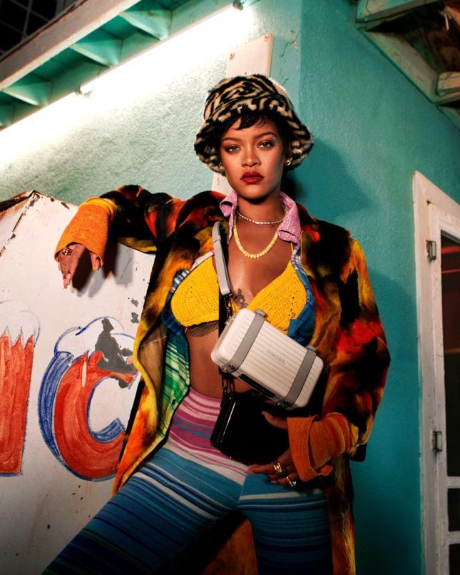 Rihanna is the new face of Rimowa and stars in the 'Never Still