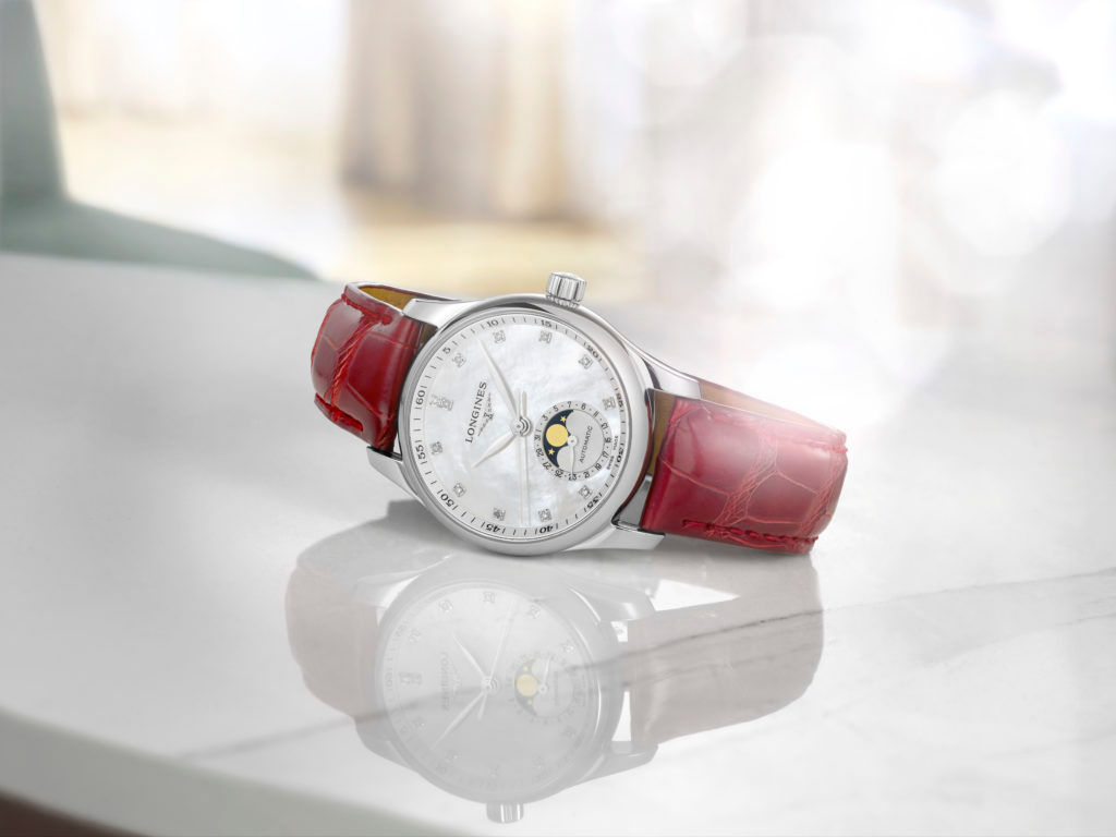 Longines adds a new ladies moon phase watch to its Master Collection