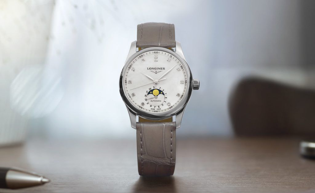 Longines adds a new ladies moon phase watch to its Master Collection