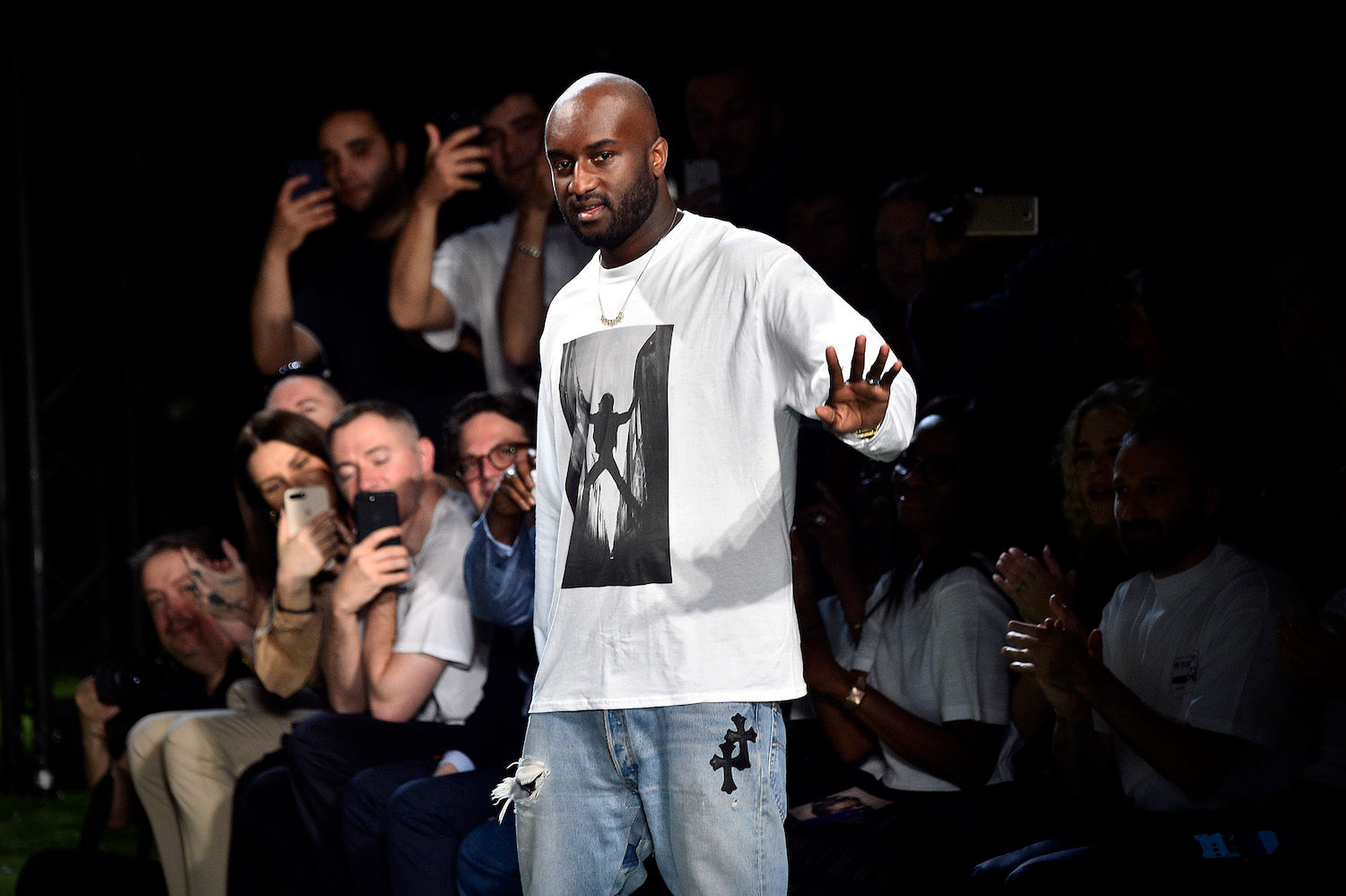 Off-White founder and Louis Vuitton director, Virgil Abloh, was a
