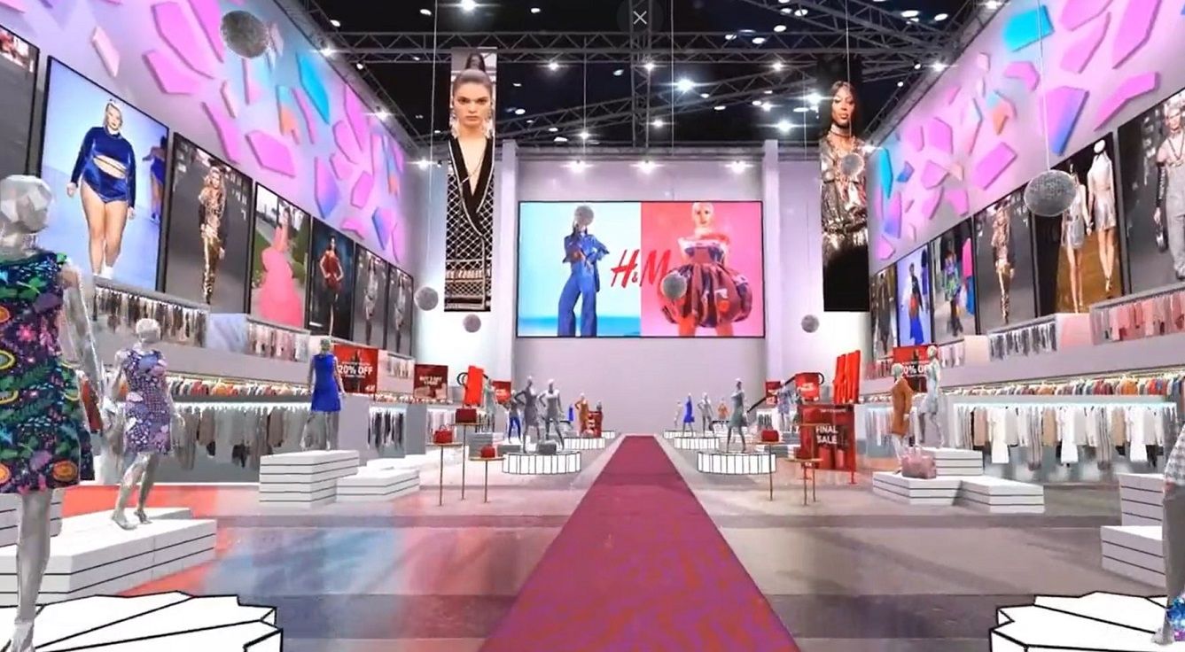 Wait, did H&M actually open its first virtual store in the metaverse?