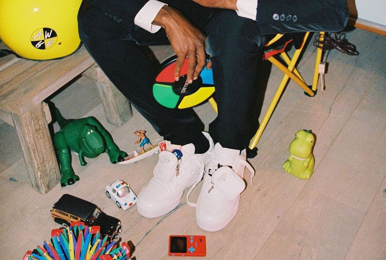 Abrazadera Ver internet Hassy First look: ASAP Rocky unveils the Prada x Adidas Forum sneakers