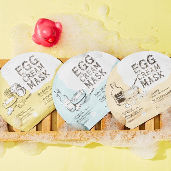 Too Cool For School Egg Cream Face Mask