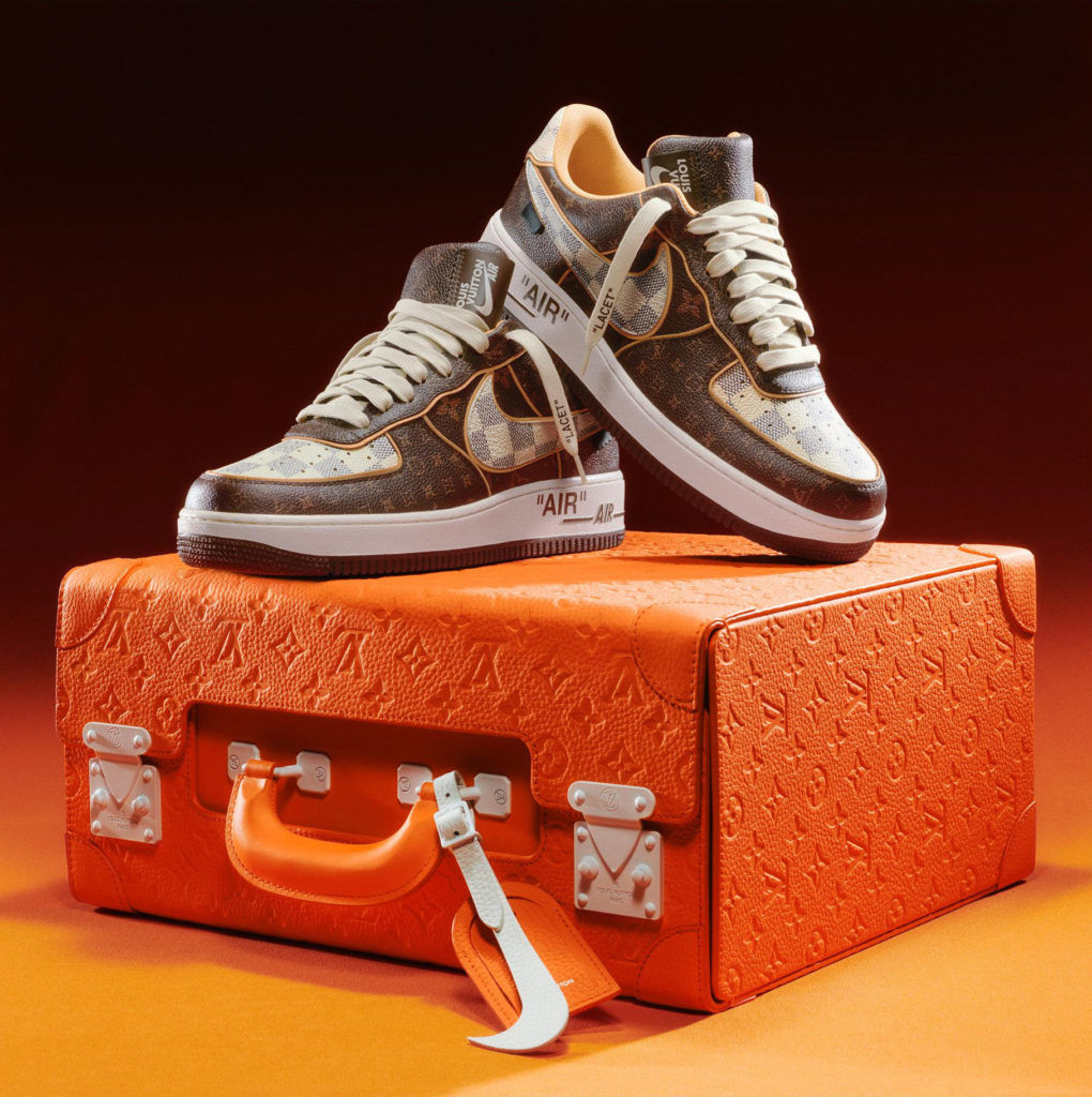 Sneak peek: Virgil Abloh's upcycled sneakers for Louis Vuitton
