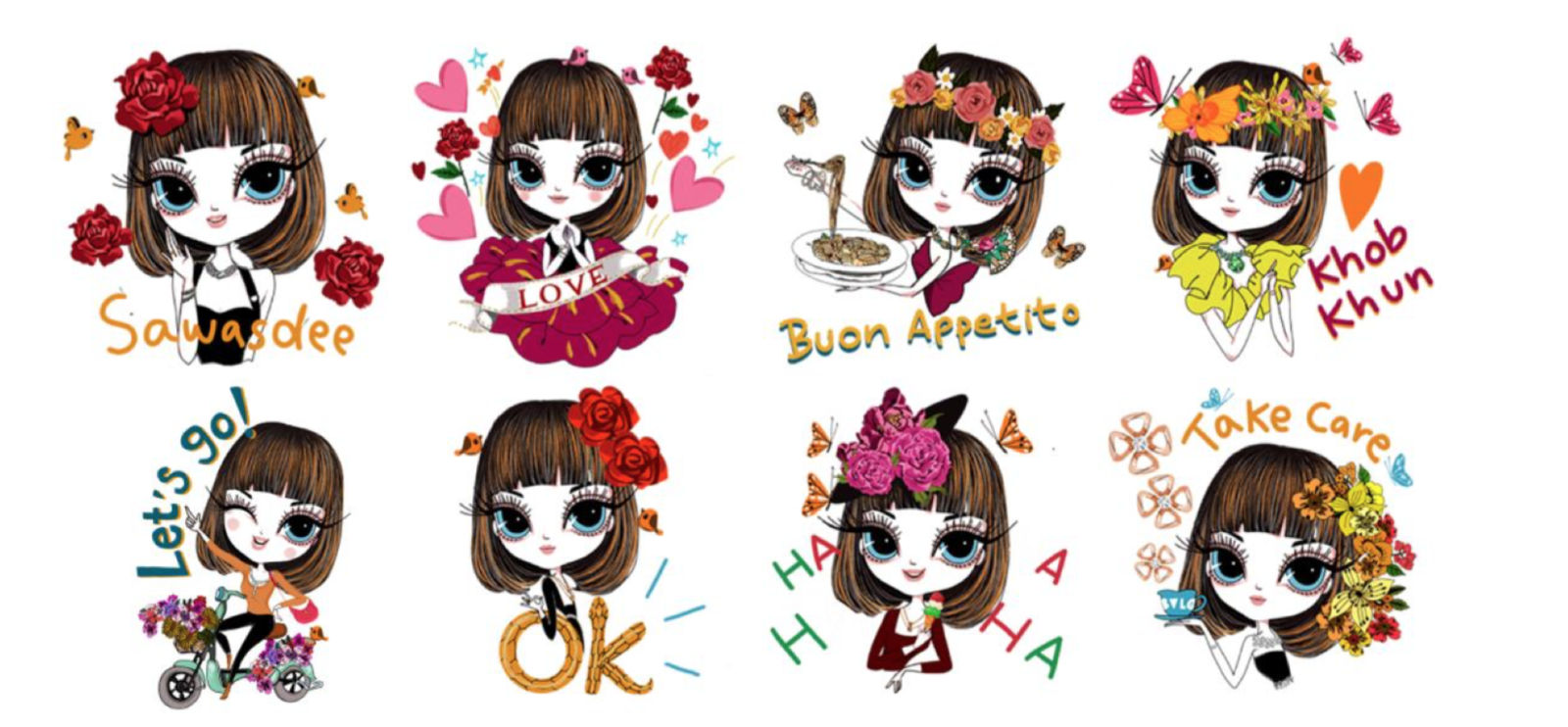 Jazz up your LINE chats with these new stickers from Bulgari