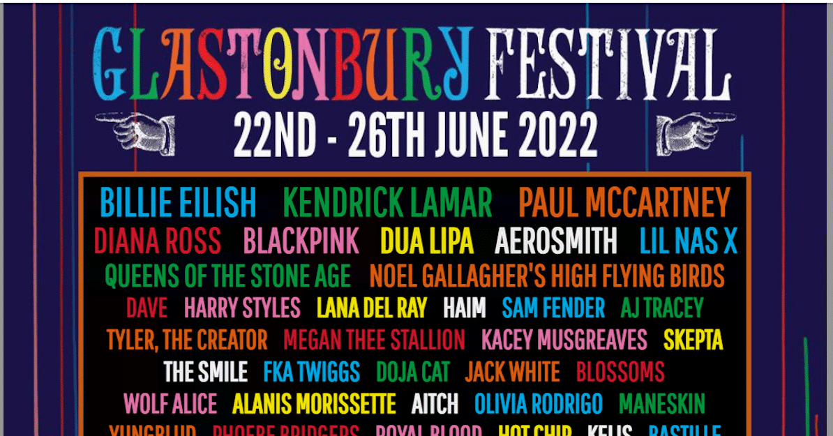 Glastonbury 2023 lineup: Who is headlining this year's music festival?