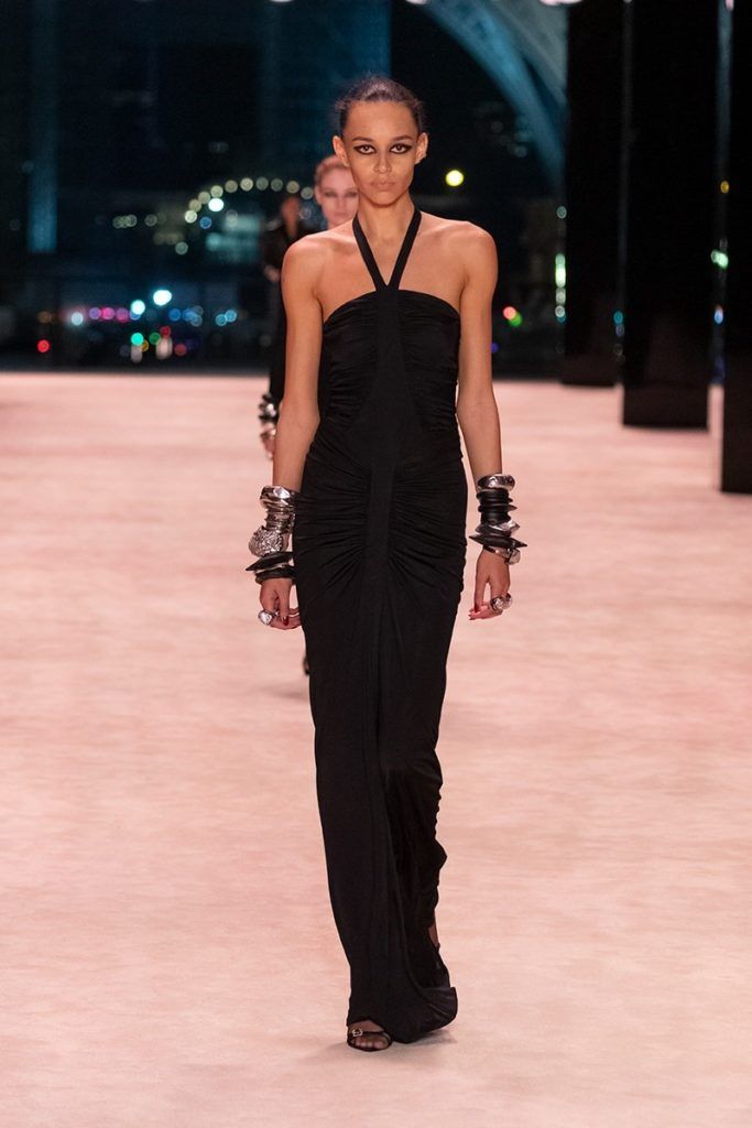 Saint Laurent PFW bangles