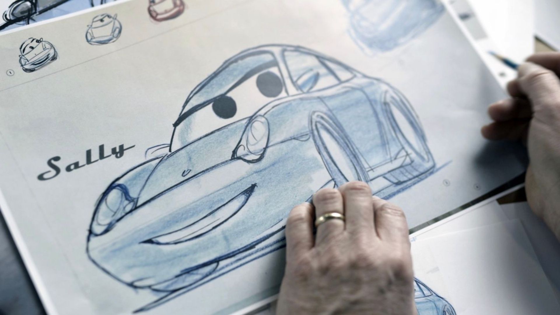 Porsche designs new car based on Pixar character