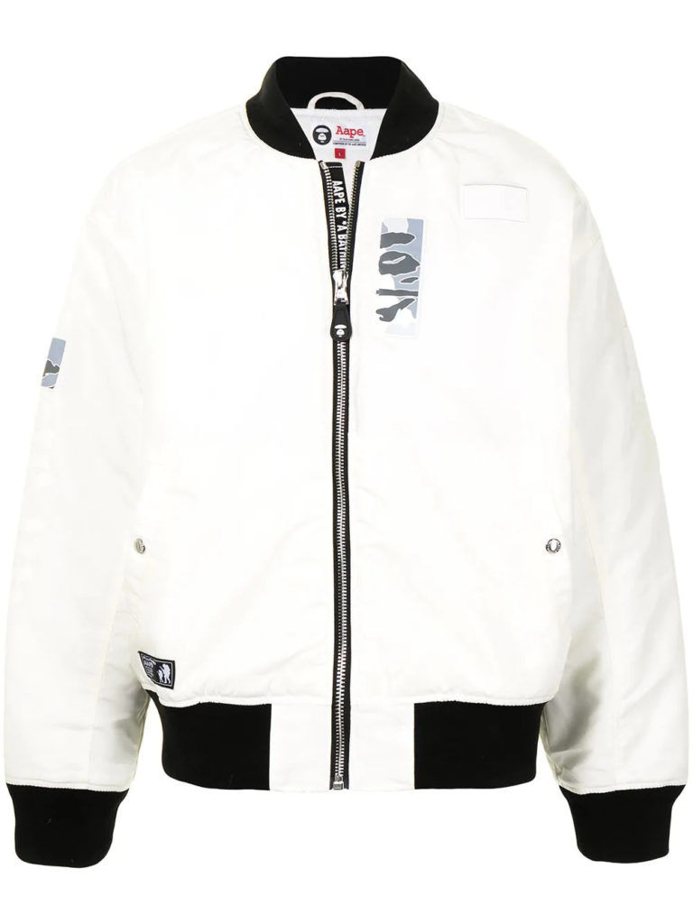 AAPE BY *A BATHING APE Padded Bomber Jacket