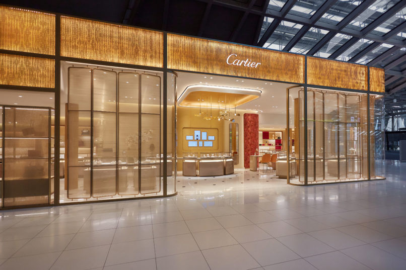 Come fly with Cartier's stunning new boutique at Suvarnabhumi Airport