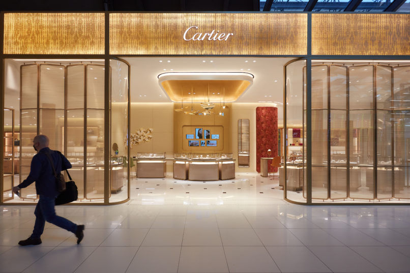 Come fly with Cartier s stunning new boutique at Suvarnabhumi Airport