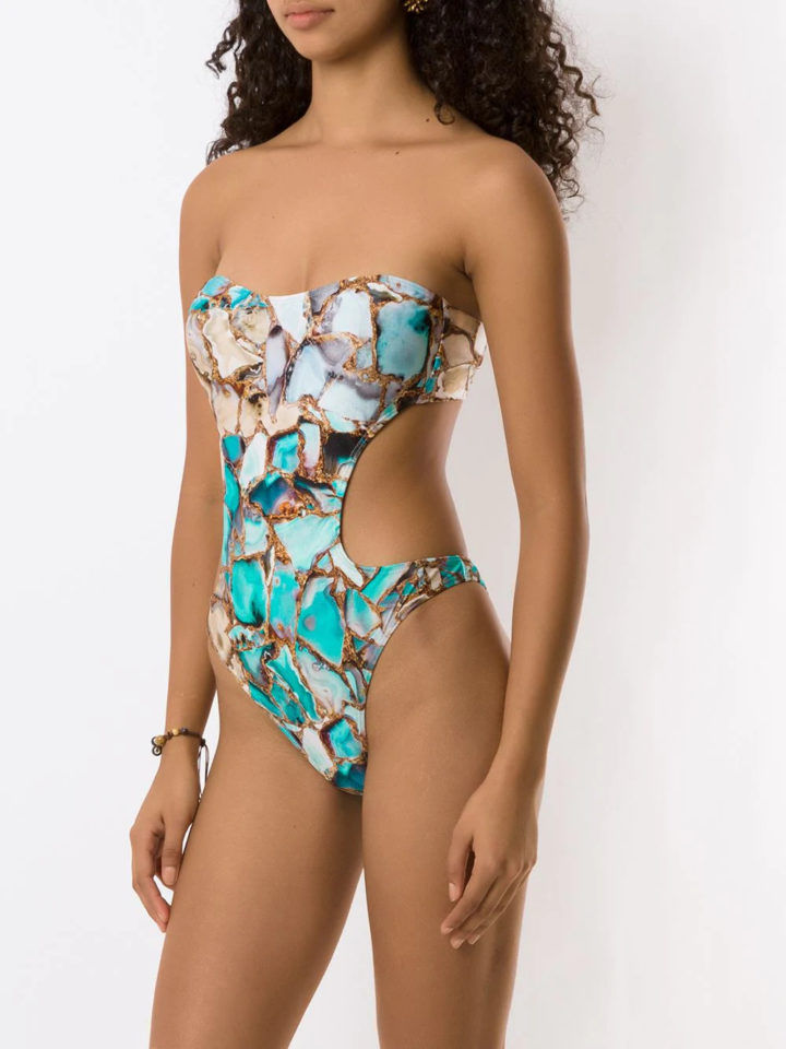 Lygia & Nanny Taylor Cut-Out Swimsuit