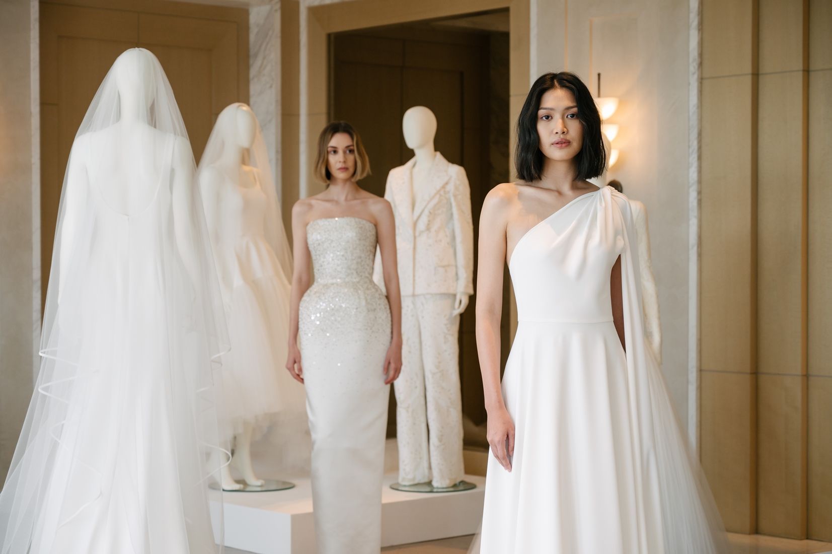 White sales collection bridal