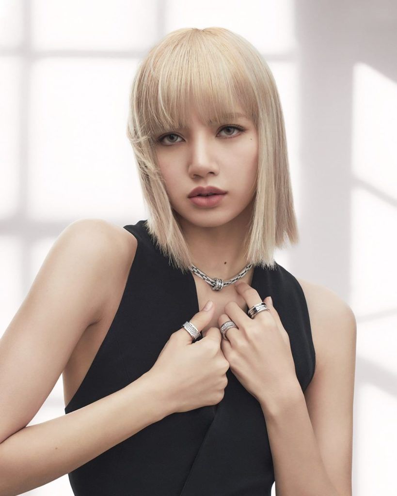 Lisa BLACKPINK stuns in yellow and dazzles in diamonds at Bulgari event