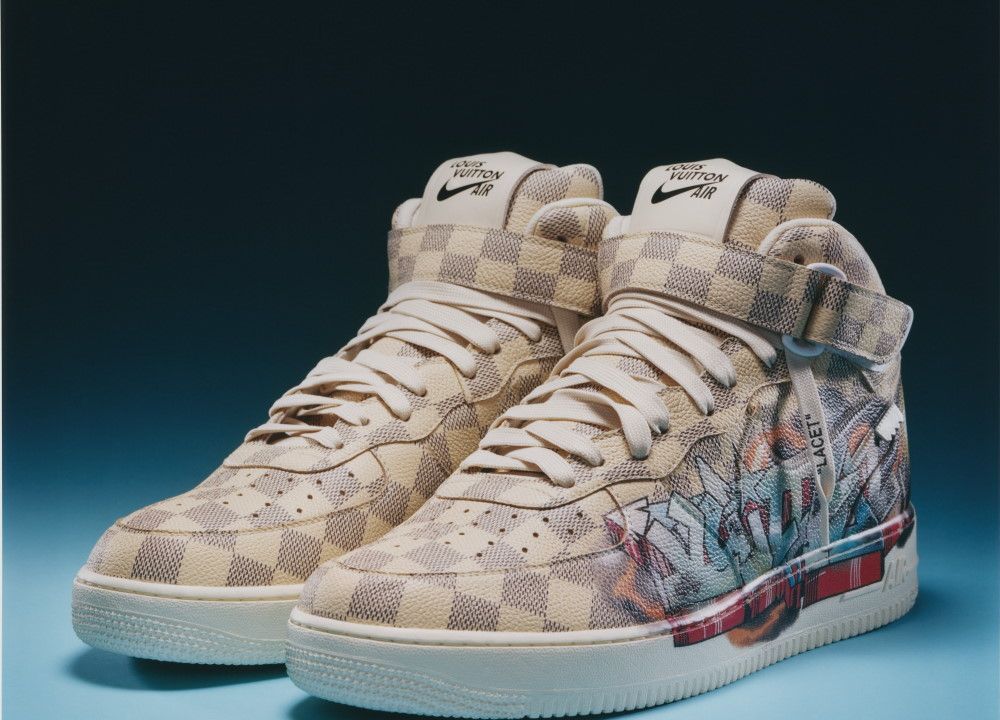 The Louis Vuitton and Nike Air Force 1 Collection Tributes Virgil Abloh