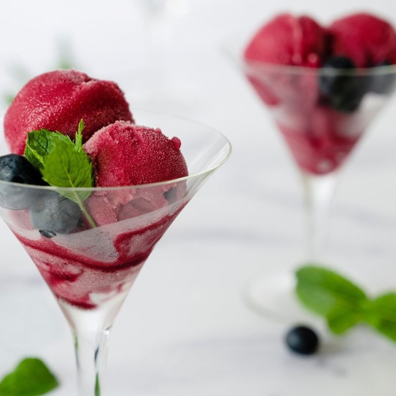 Sorbet vs. granita, what's the difference?