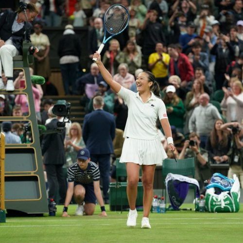 gucci on X: .@janniksin, Ambassador for the House, is captured on court at  @Wimbledon where he won his first match with a one-of-a-kind #Gucci duffle  bag custom designed for him.  /