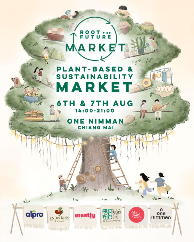 Plant-Based & Sustainability Market chiang mai root the future