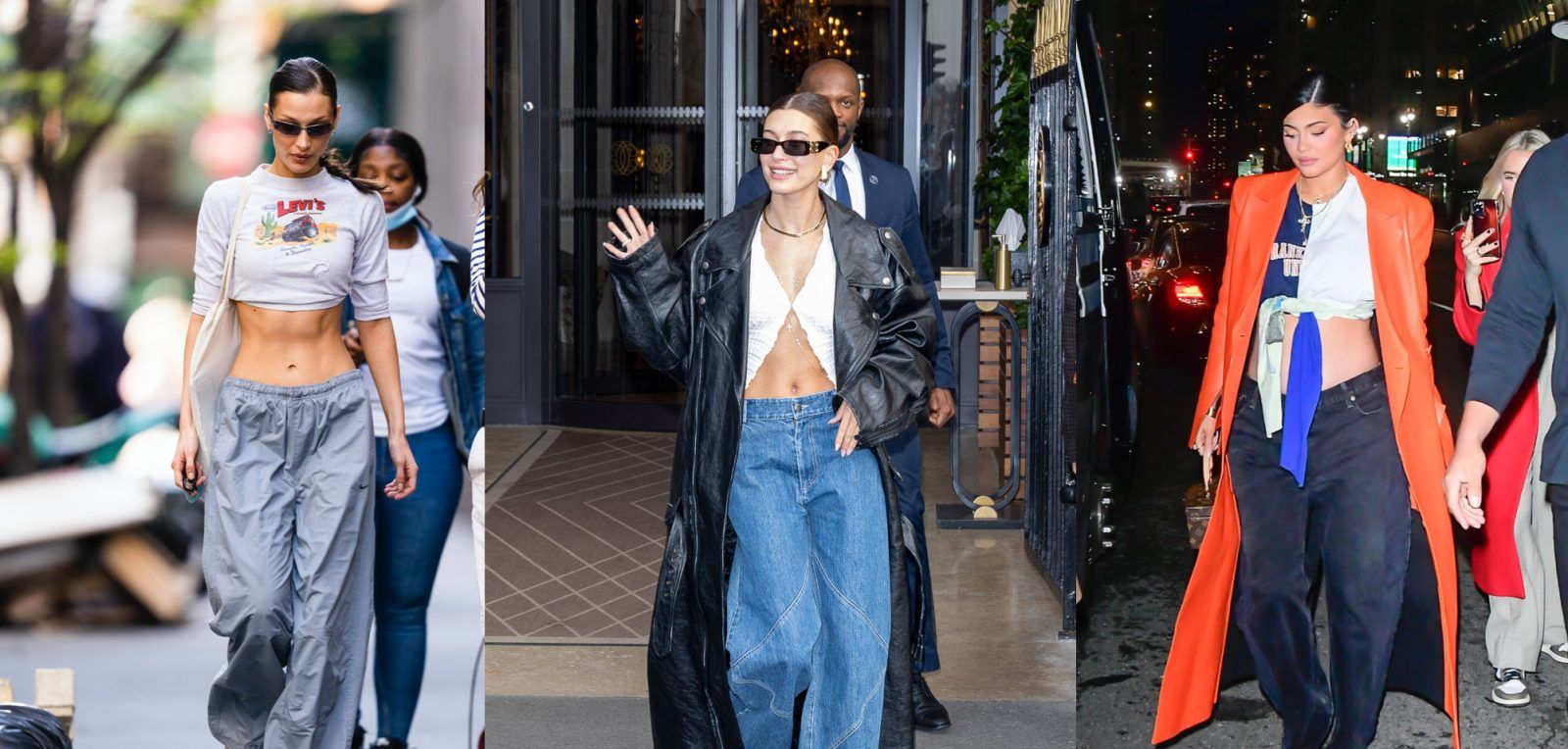 Parachute pants are the latest celeb-approved, Y2K comeback