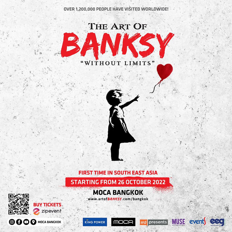 About the controversy surrounding the Banksy exhibition in Bangkok