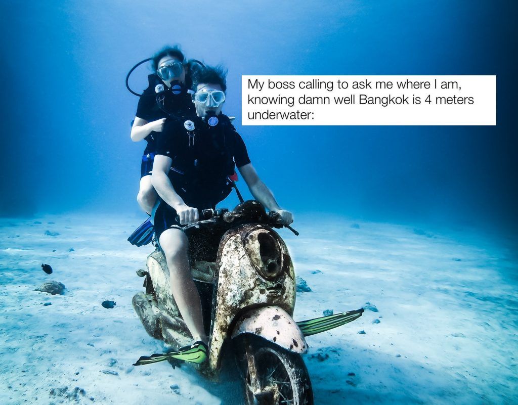 Bangkok rainy season memes that are just so relatable right now