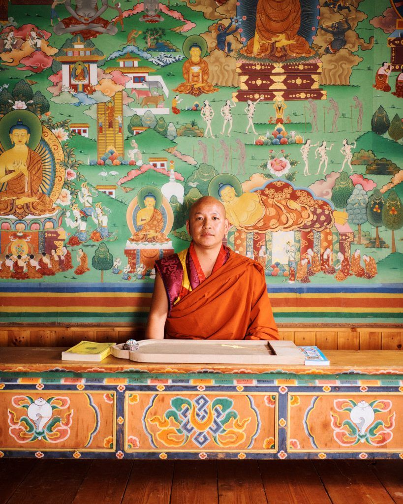 monks in bhutan travel review