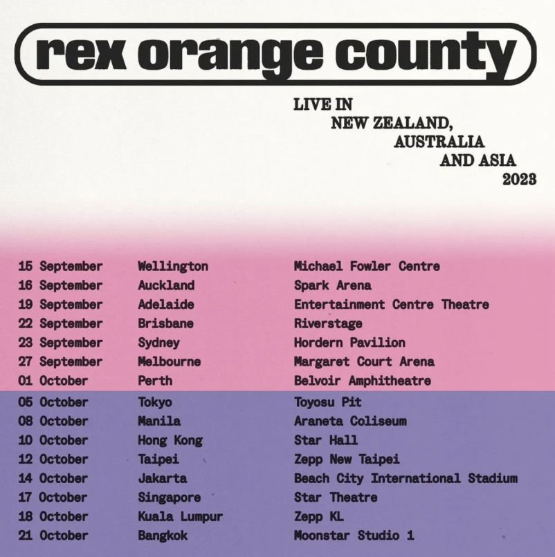 rex orange county concert