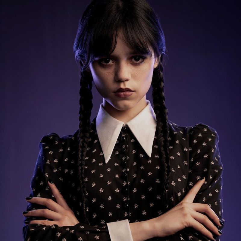 The soft goth makeup trend will make you feel like Wednesday Addams