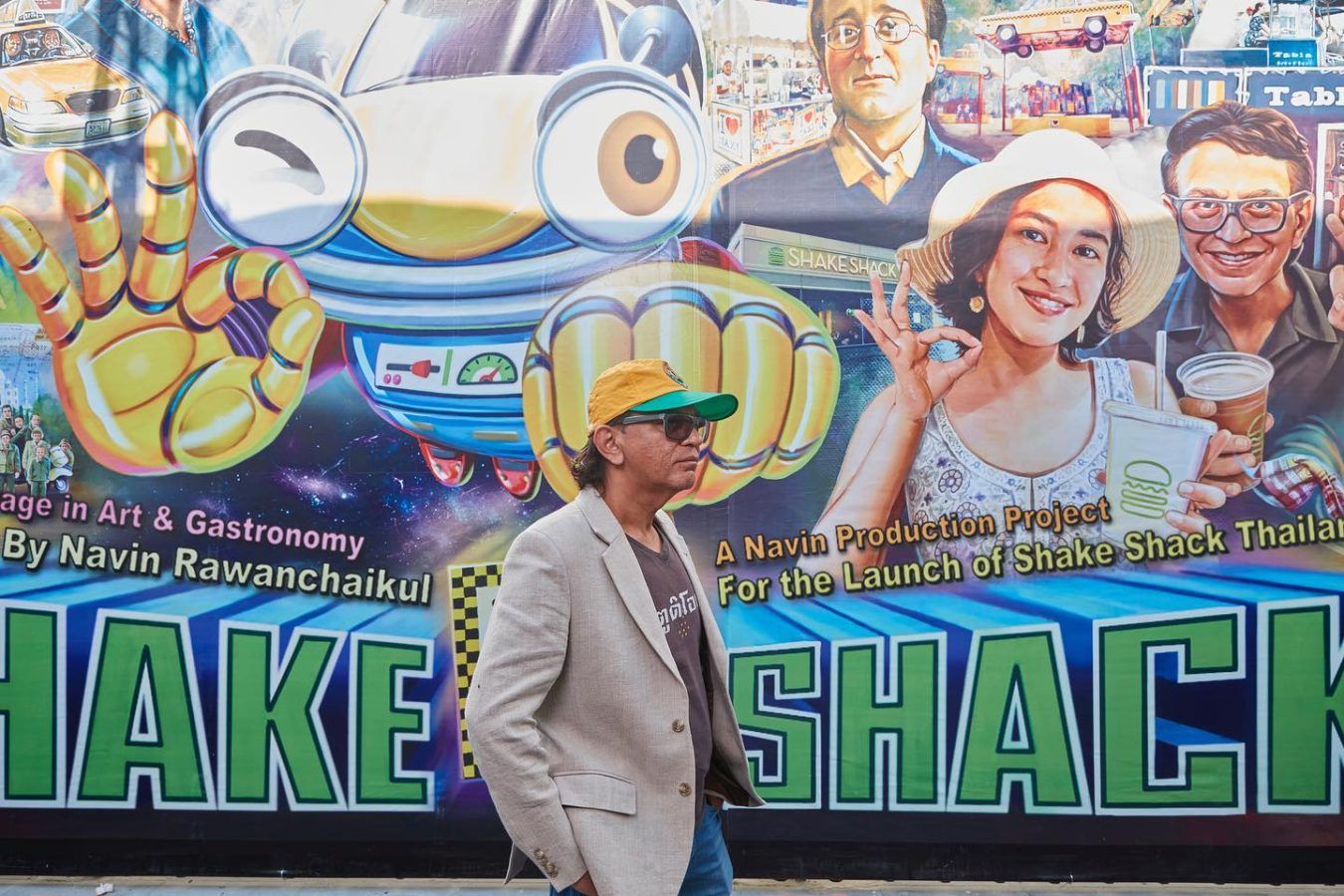 Navin Rawanchaikul: The artist behind Shake Shack Thailand’s stunning art