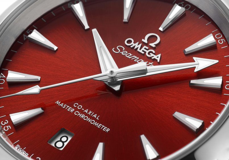 OMEGA terracotta closeup