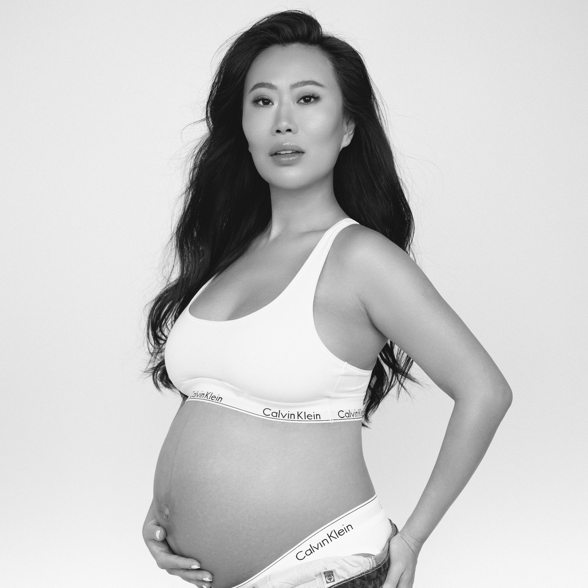Calvin Klein Maternity Shoot  Maternity photoshoot outfits, Pregnancy  shoot, Maternity dresses for photoshoot