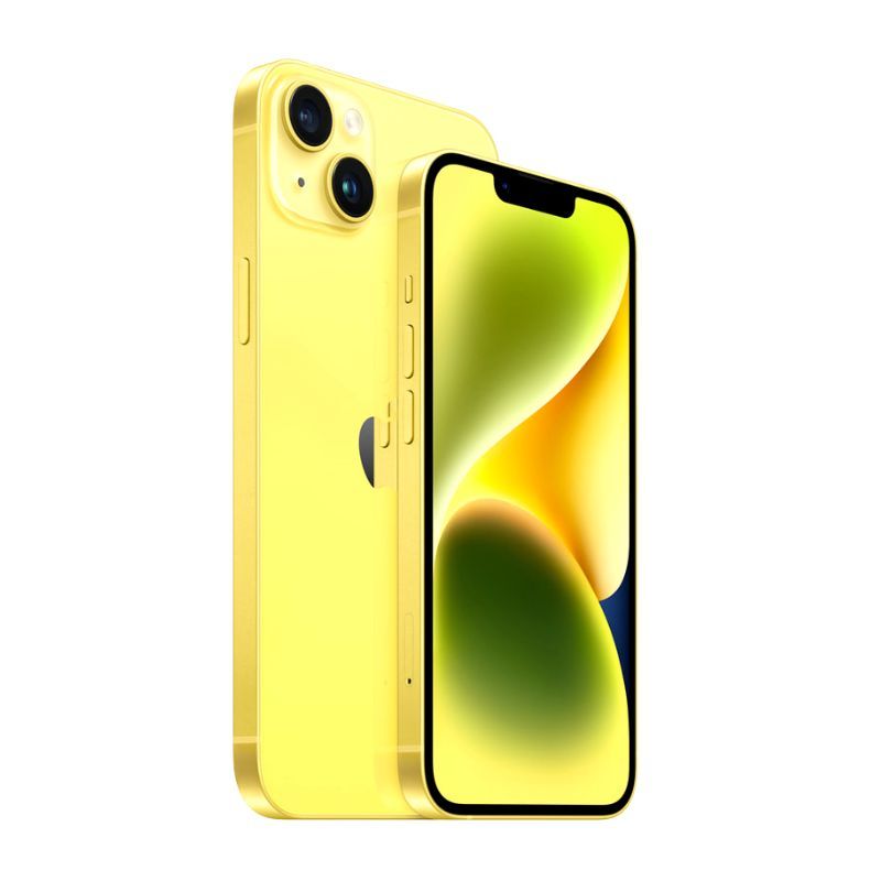 The iPhone 14 now comes in yellow