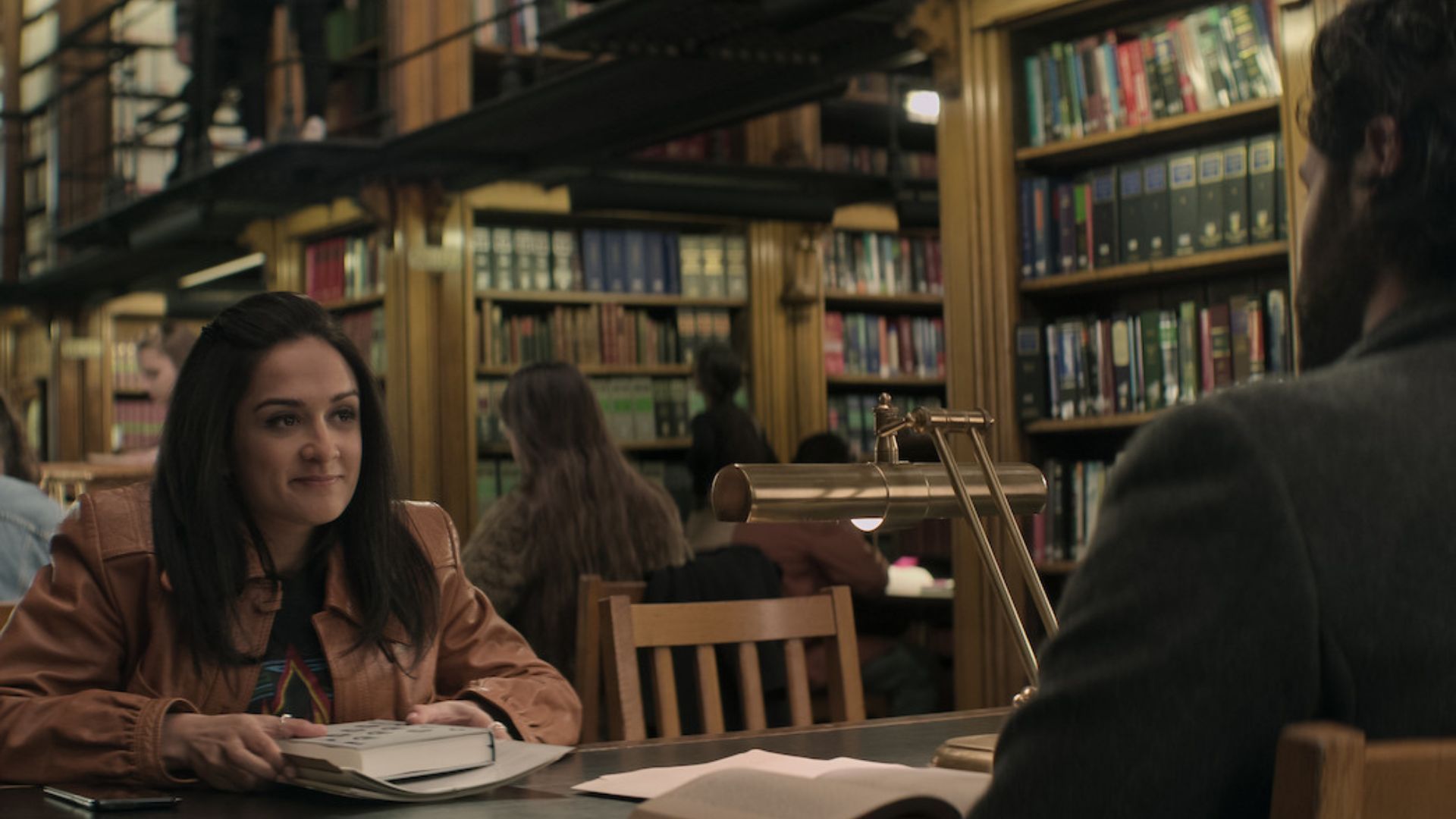 Nadia in Library, You season 4 filming locations