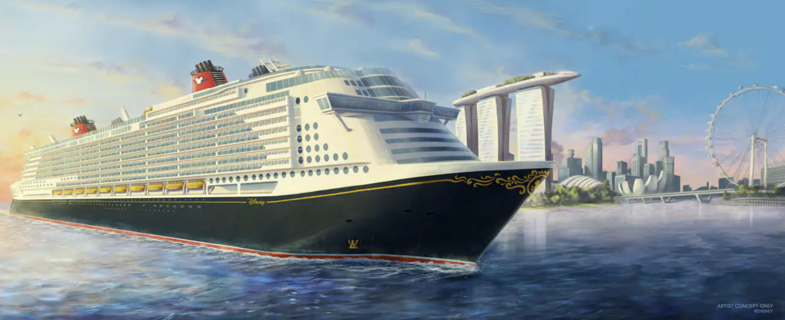 Disney Cruise Line Is Making Singapore A Port Of Origin