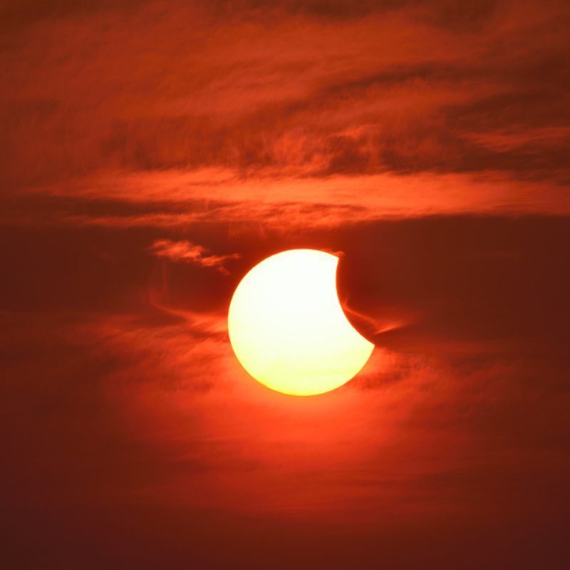 A solar eclipse is happening this month. We won’t see it in Thailand though.