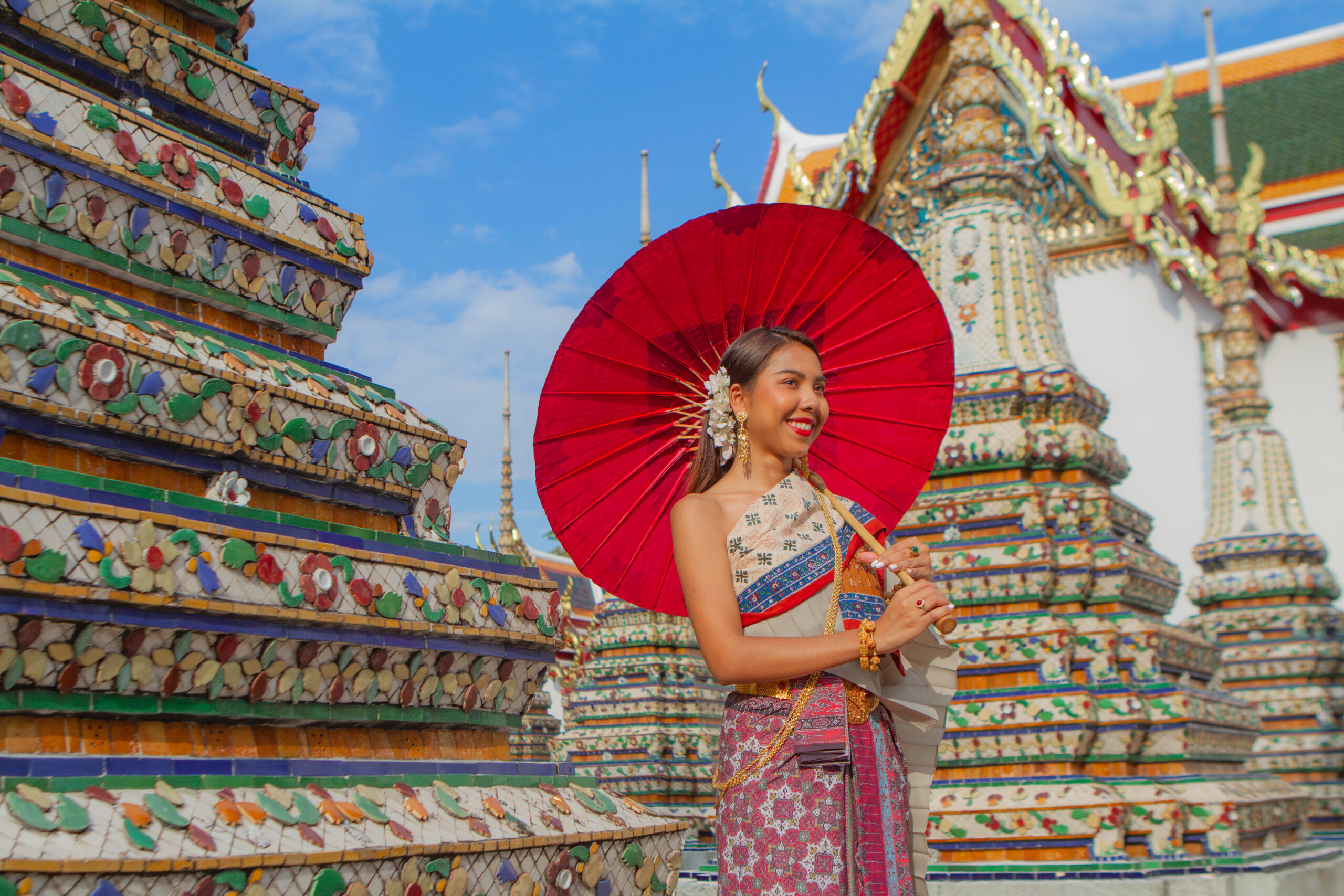 Traditional Thai Costume Rental Photoshoot Bangkok Miki Travel Asia ...