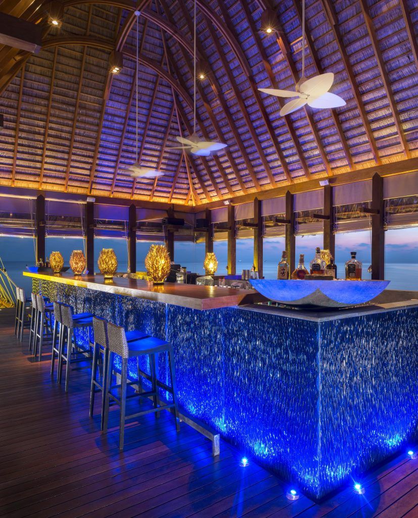 w maldives review dining restaurants