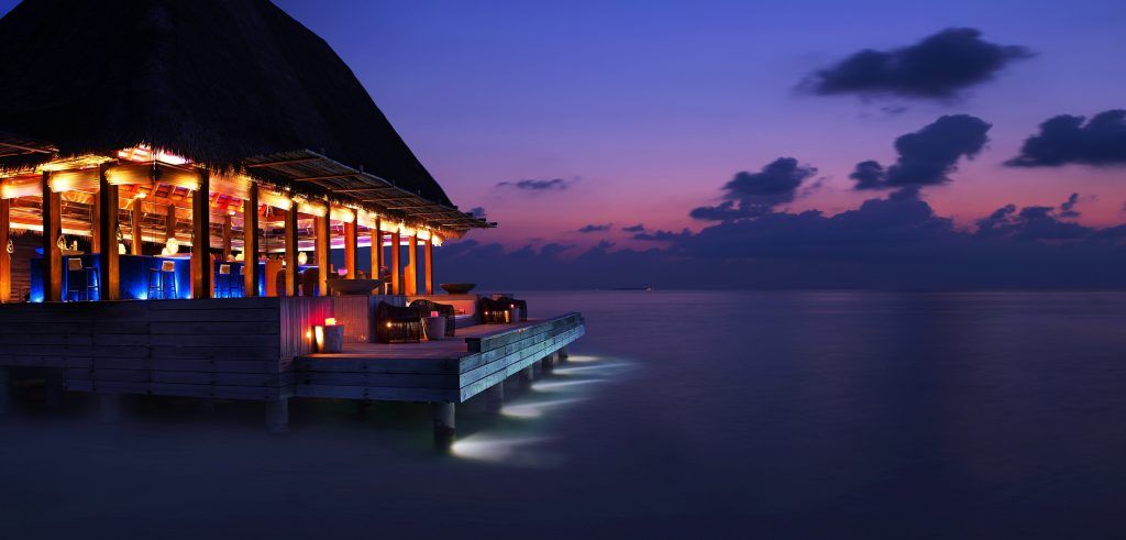 w maldives review dining restaurants