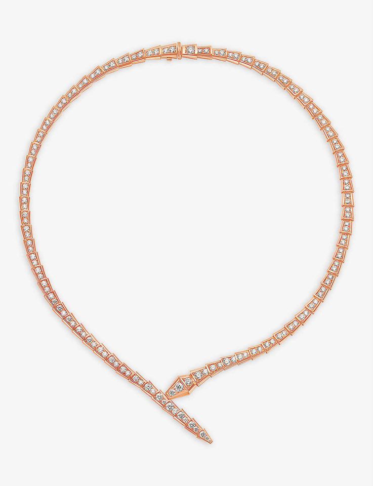 BVLGARI Serpenti Viper Diamond Necklace