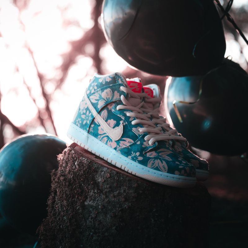 colourful nike dunks