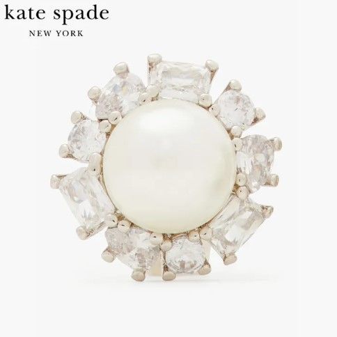 Kate Spade Pearl Halo Studs