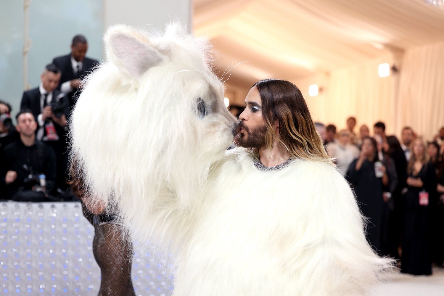 Aubrey Plaza had a brutal response to Jared Leto's Met Gala cat