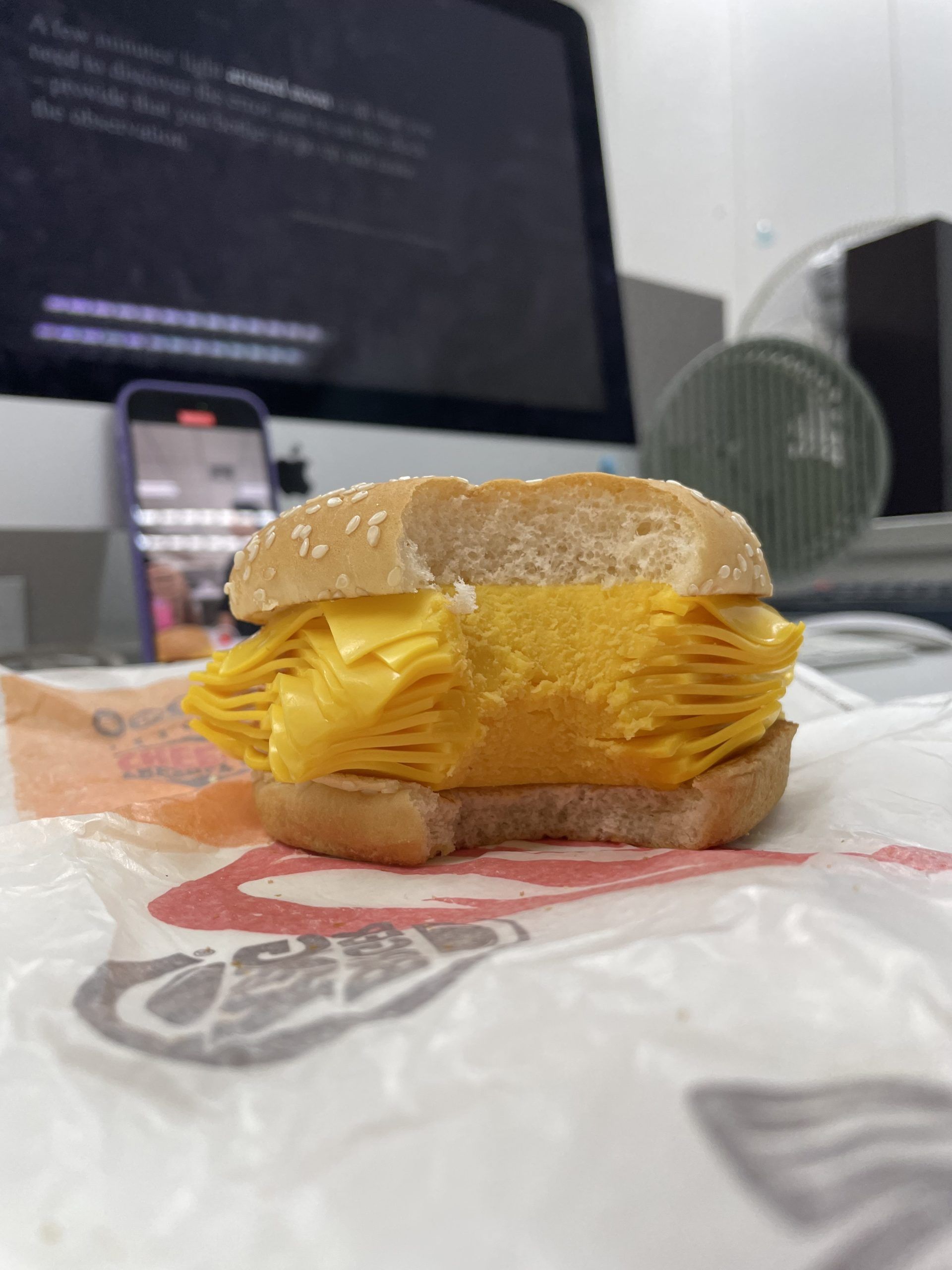 Review The Viral Burger King Real Cheeseburger 6585