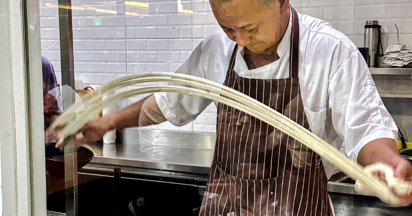 Lanzhou's hand-pulled noodles