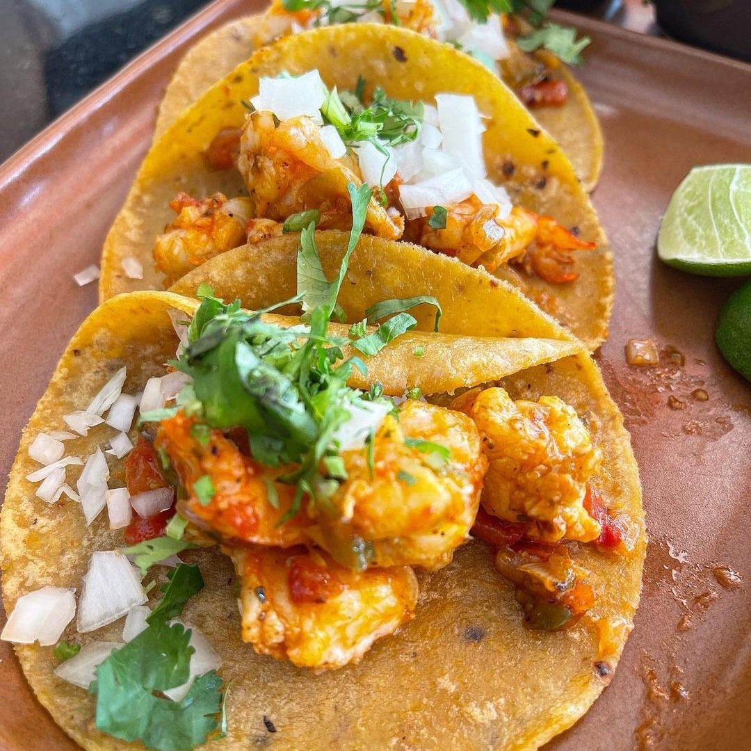 shrimp tacos