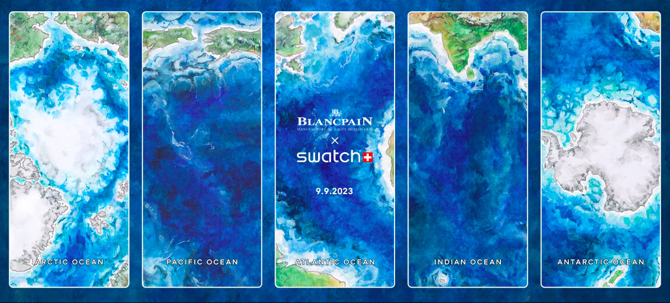The Blancpain x Swatch collaboration is launching this week
