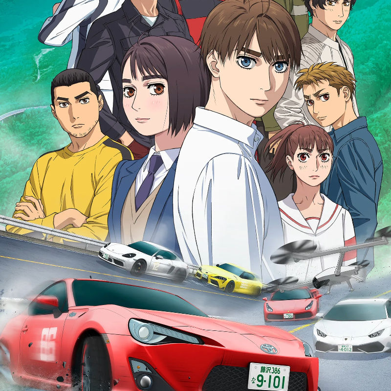 Initial D Successor MF Ghost Anime Announced for 2023 Premiere